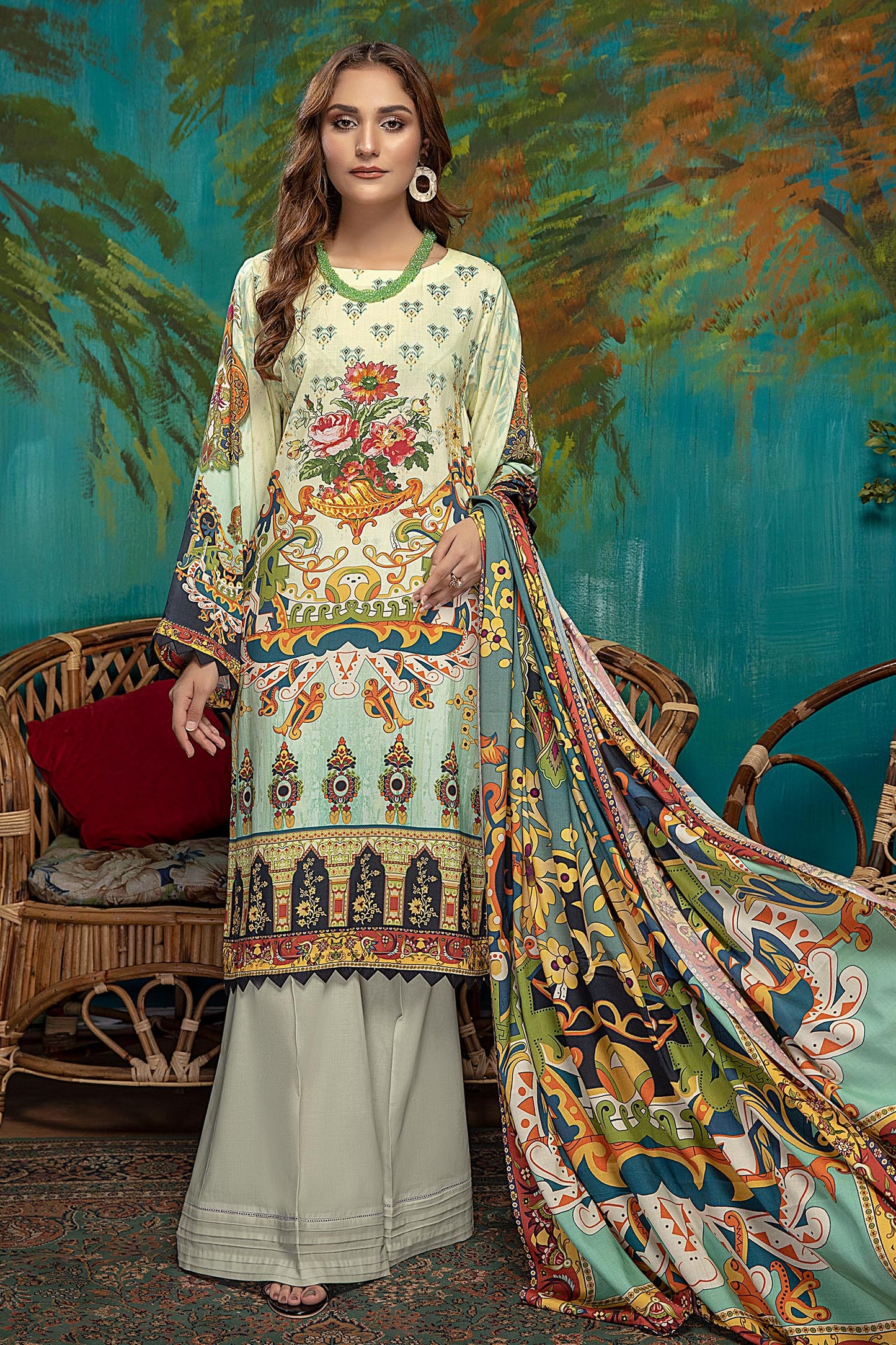 Sonorous - Digital Printed Linen