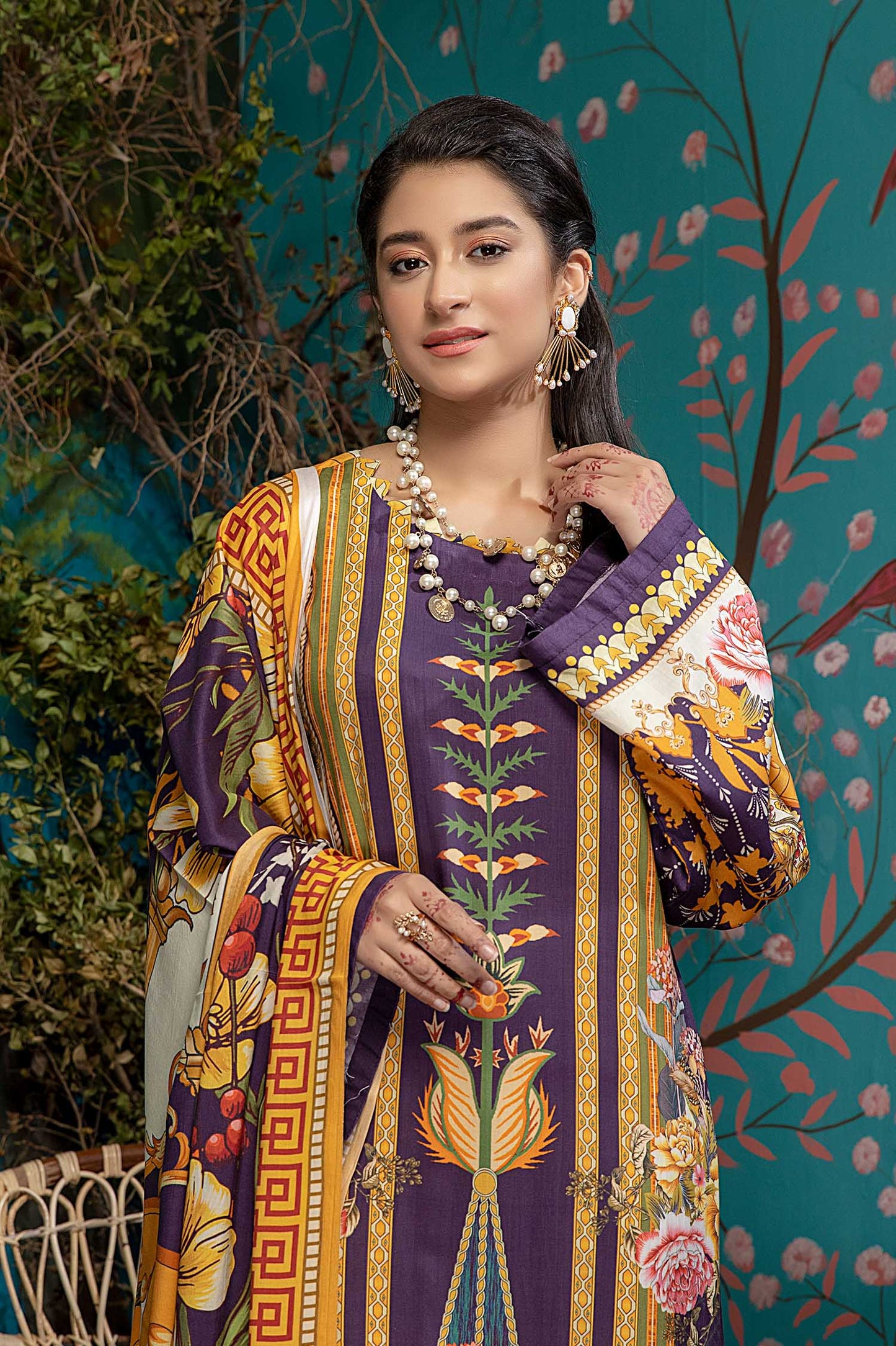Silas - Digital Printed Linen