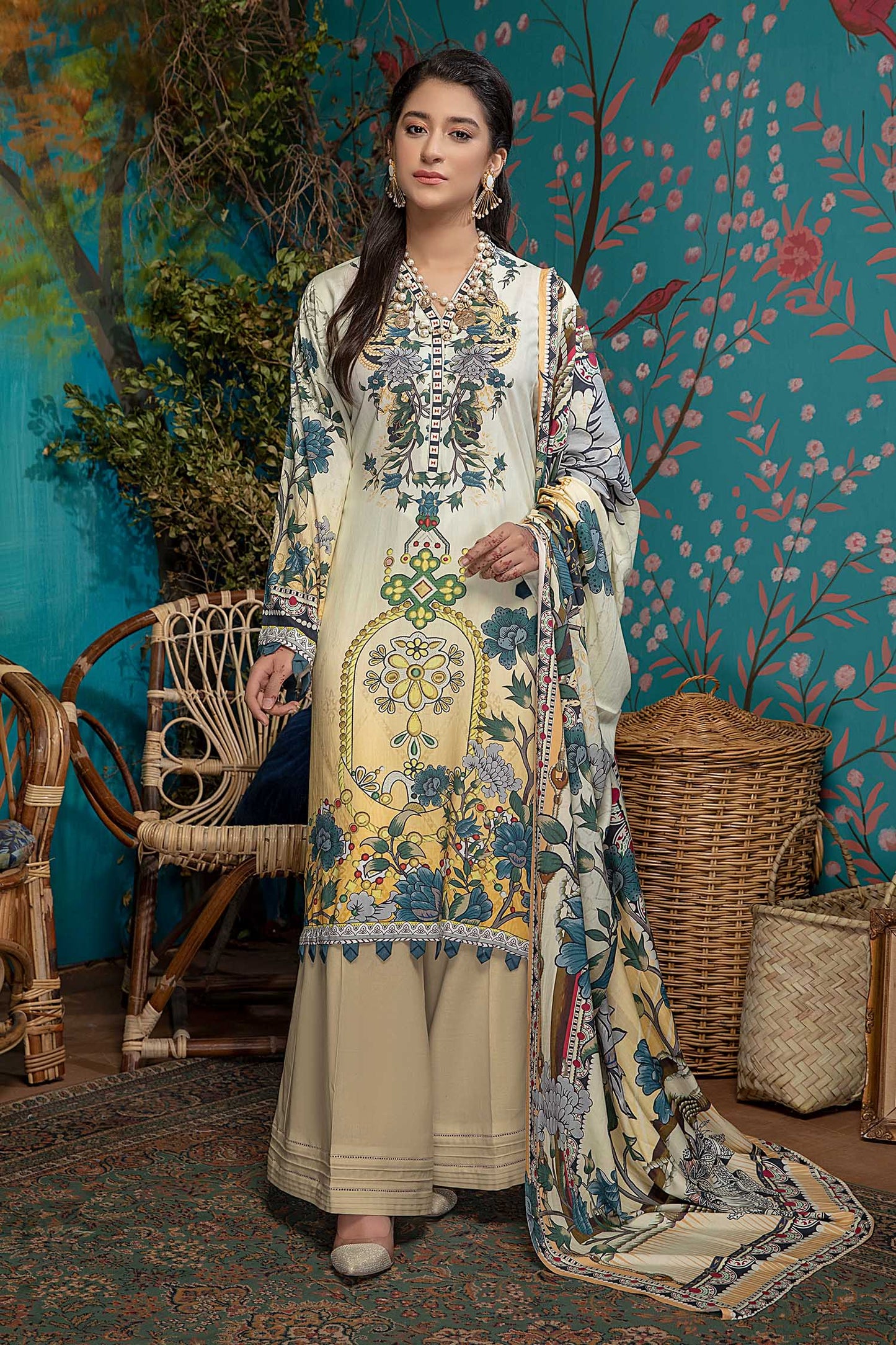 Elowen - Digital Printed Linen