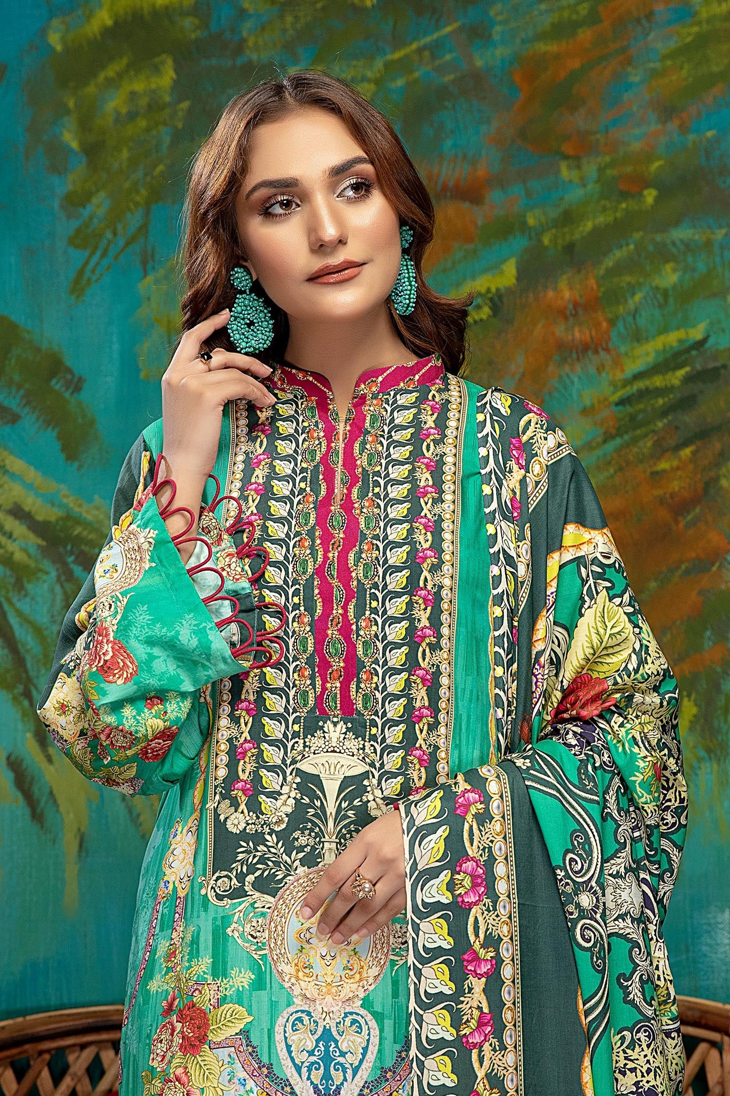 Lucien - Digital Printed Linen