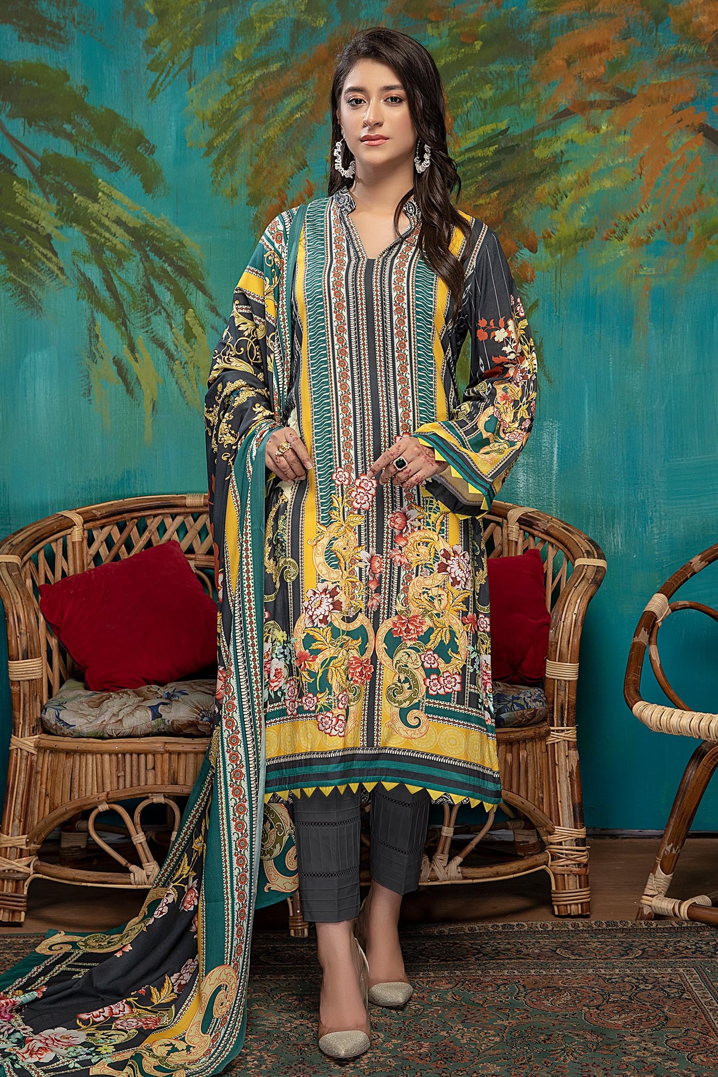Sirius - Digital Printed Linen