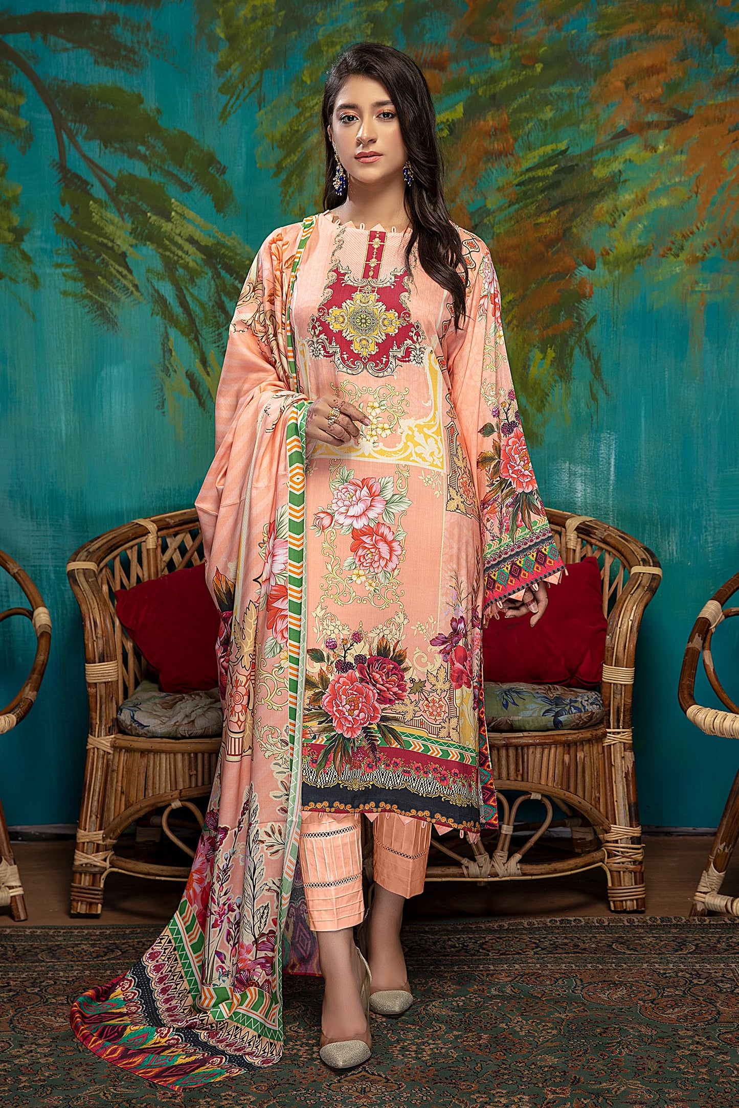 Stella - Digital Printed Linen