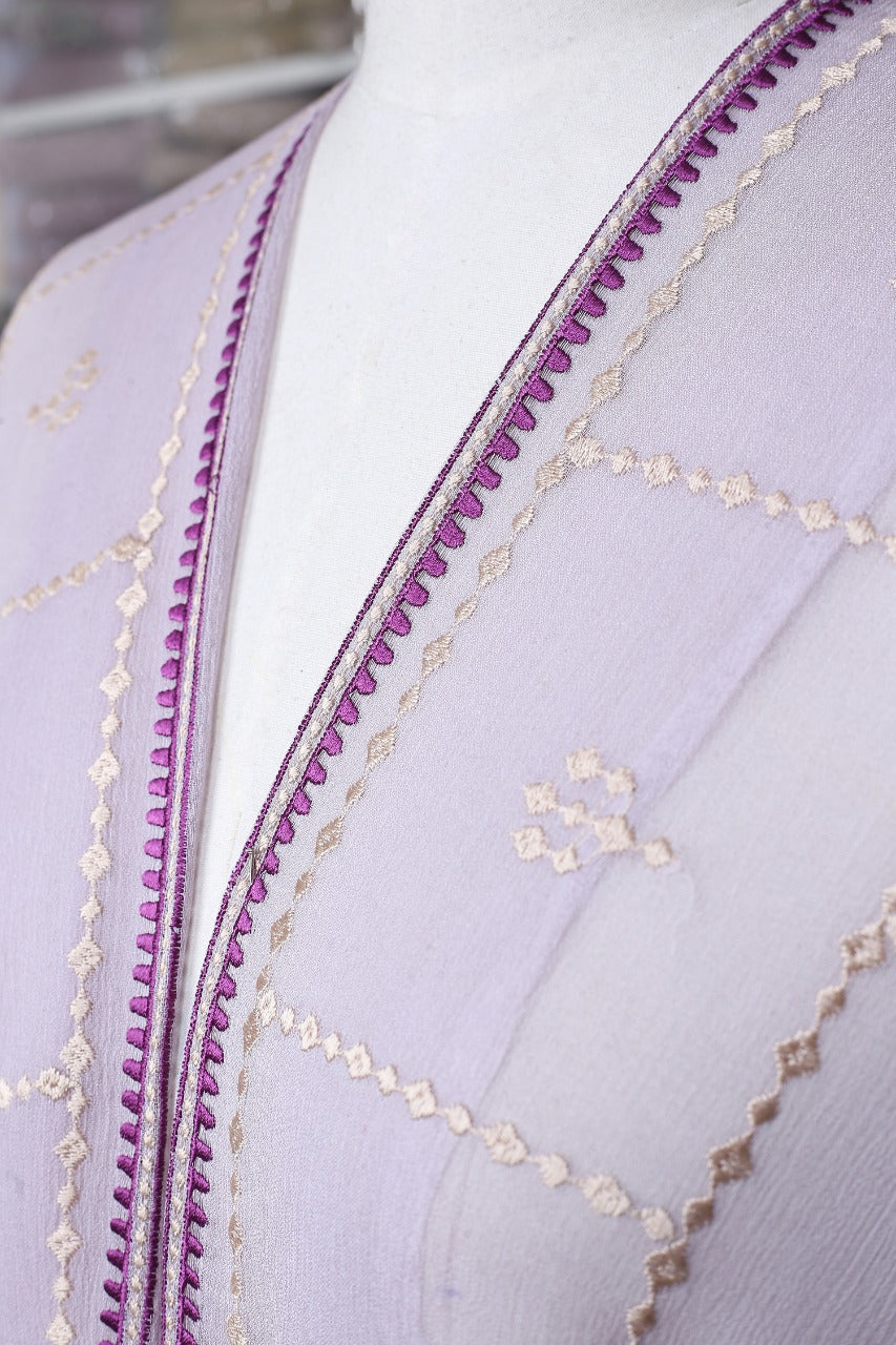 Embroidered Chiffon Dupatta