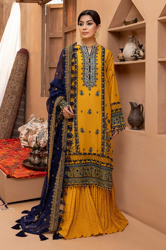 Golden Bell - Exclusive Unstitch Lawn