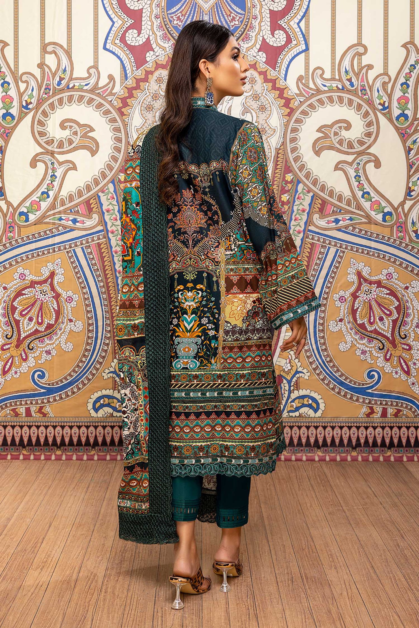 Breeze - Printed & Embroidered Lawn Pret 3PC