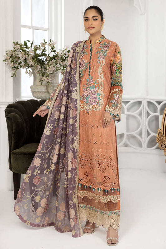 Pale Copper - Chikankari Lawn 3PC