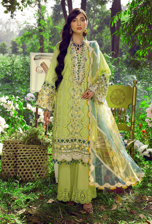 Celestial - Schiffli Embroidered Lawn
