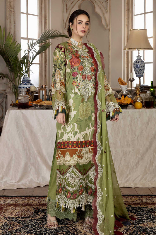 Drab - Exclusive Unstitch lawn