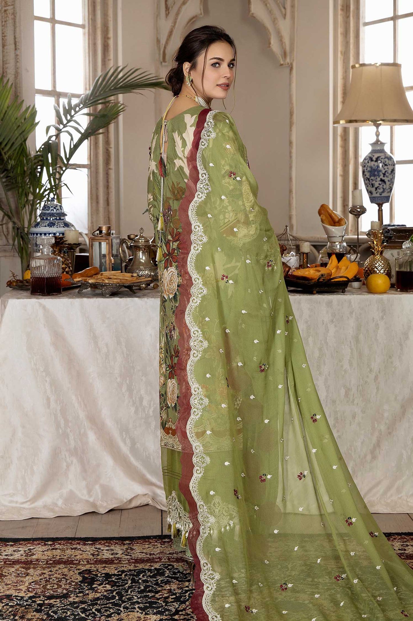 Drab - Exclusive Unstitch lawn