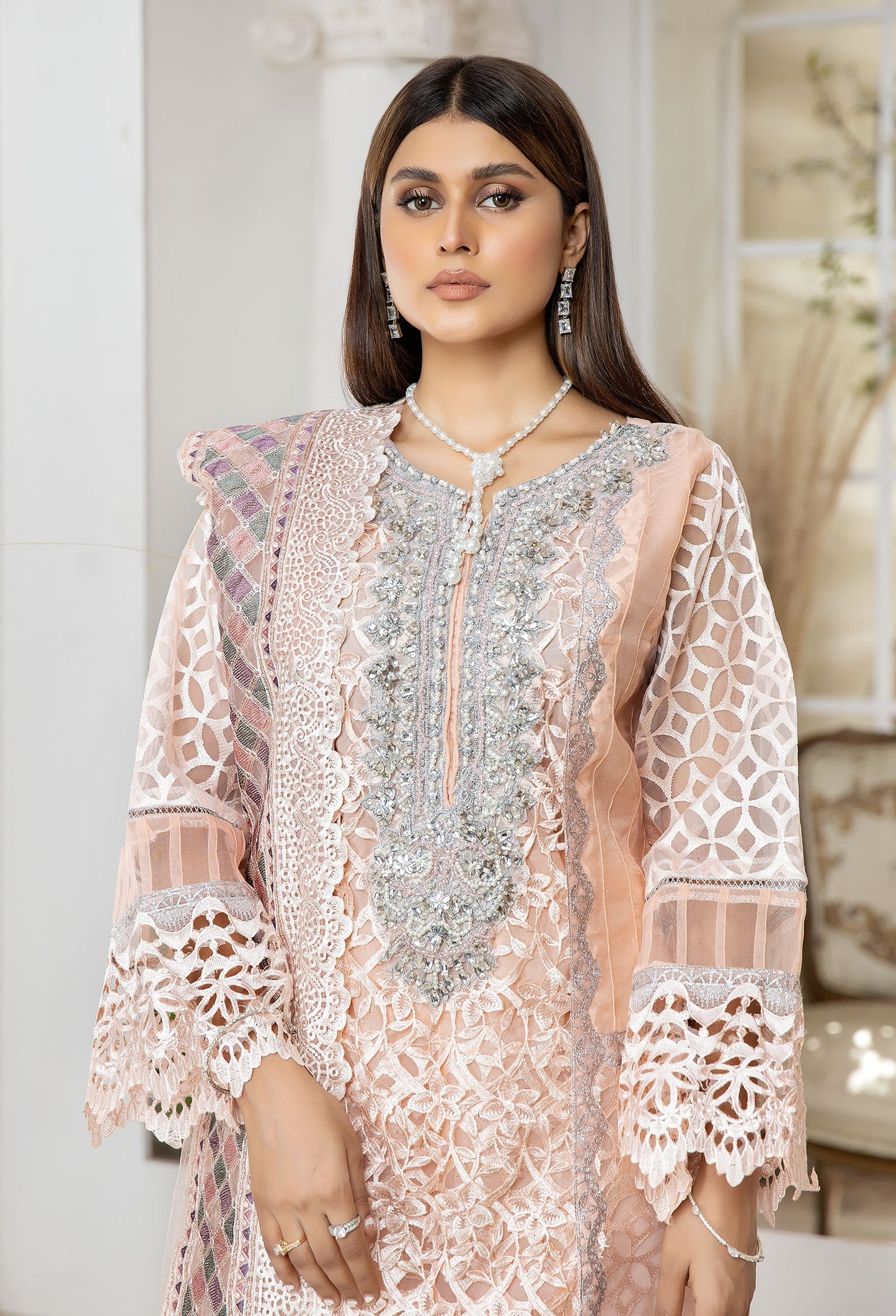 Rodeo Dust - Embroidered Organza Pret