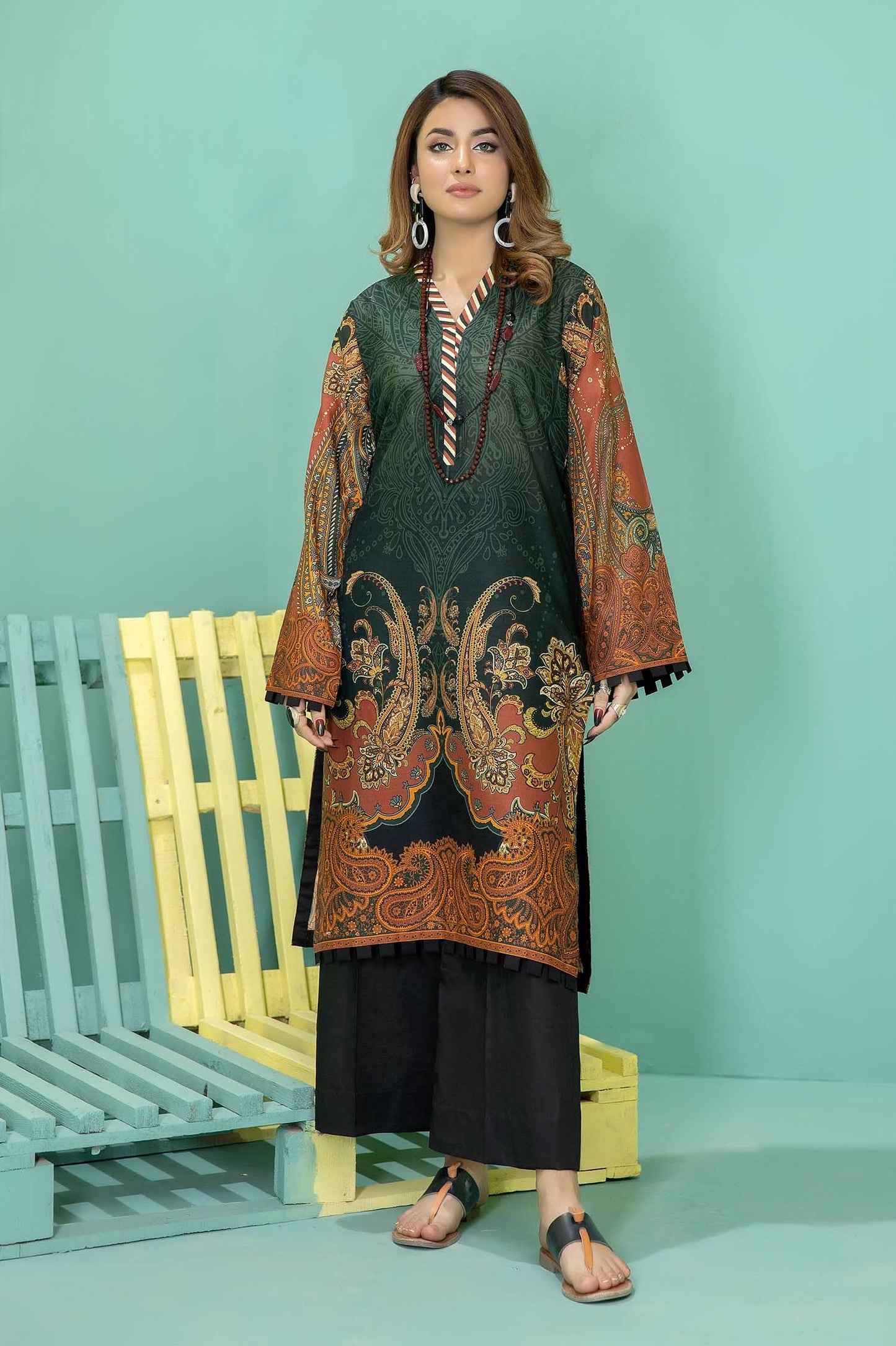 Marvelous - Stitched Lawn Shirt