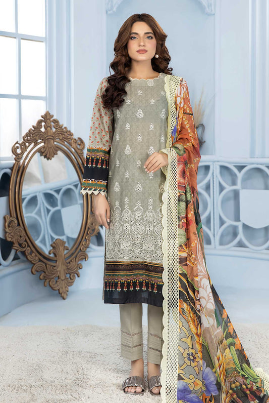 Pale Oyster - Exclusive Lawn Pret