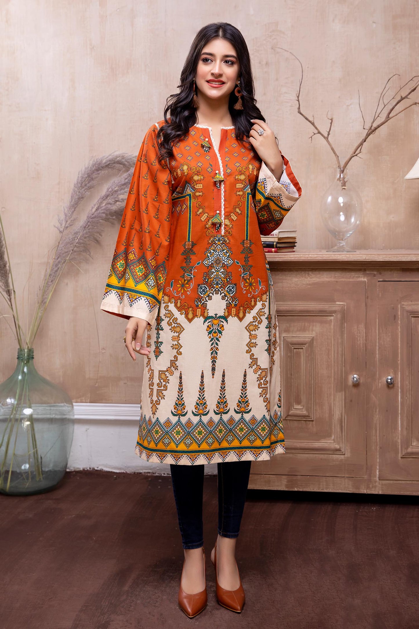 Hyacinth - Stitch kurti