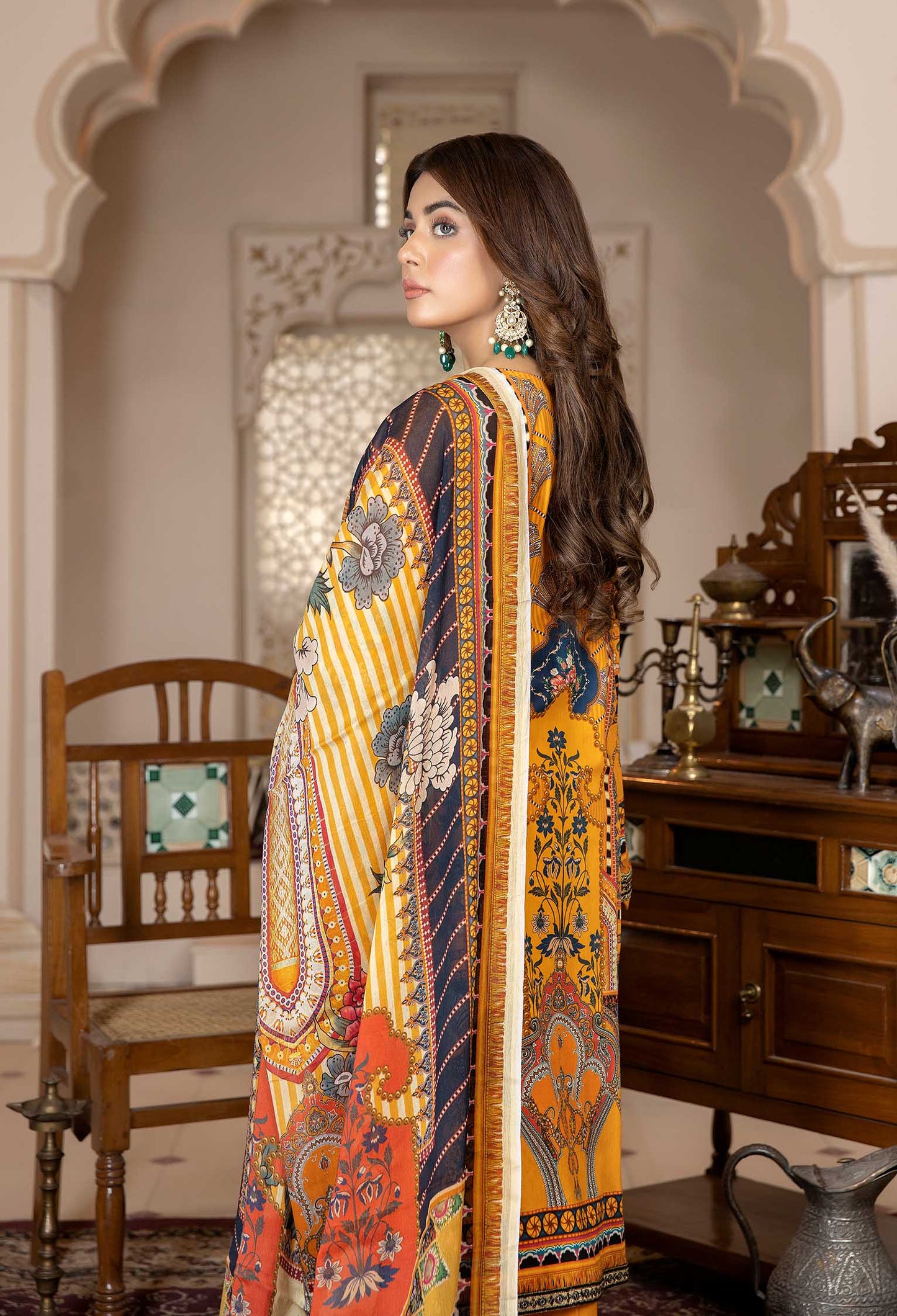Honeycomb Heaven - Chikankari Embroidered Lawn 3PC