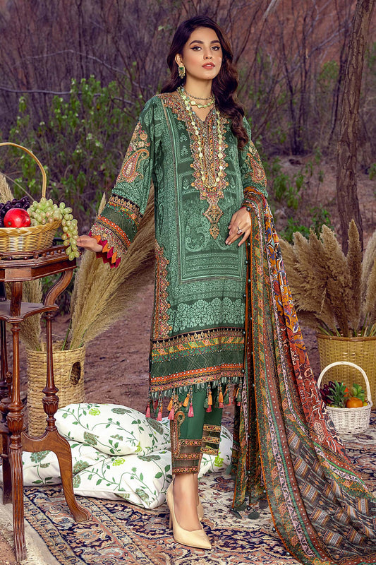 Spring Leaves - Exclusive Unstitch Lawn