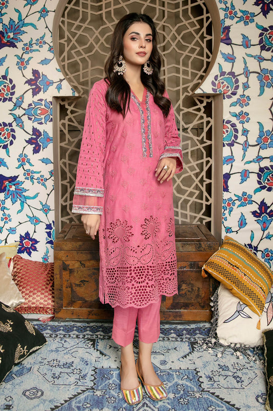 Benevolence - Schiffli Embroidered Lawn Stitch Kurti