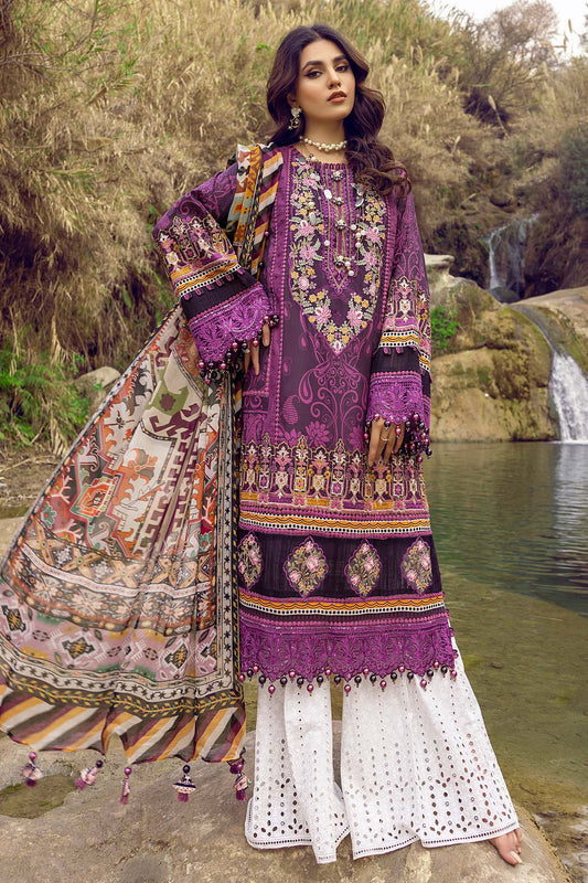 Old Mauve - Exclusive Unstitch Lawn