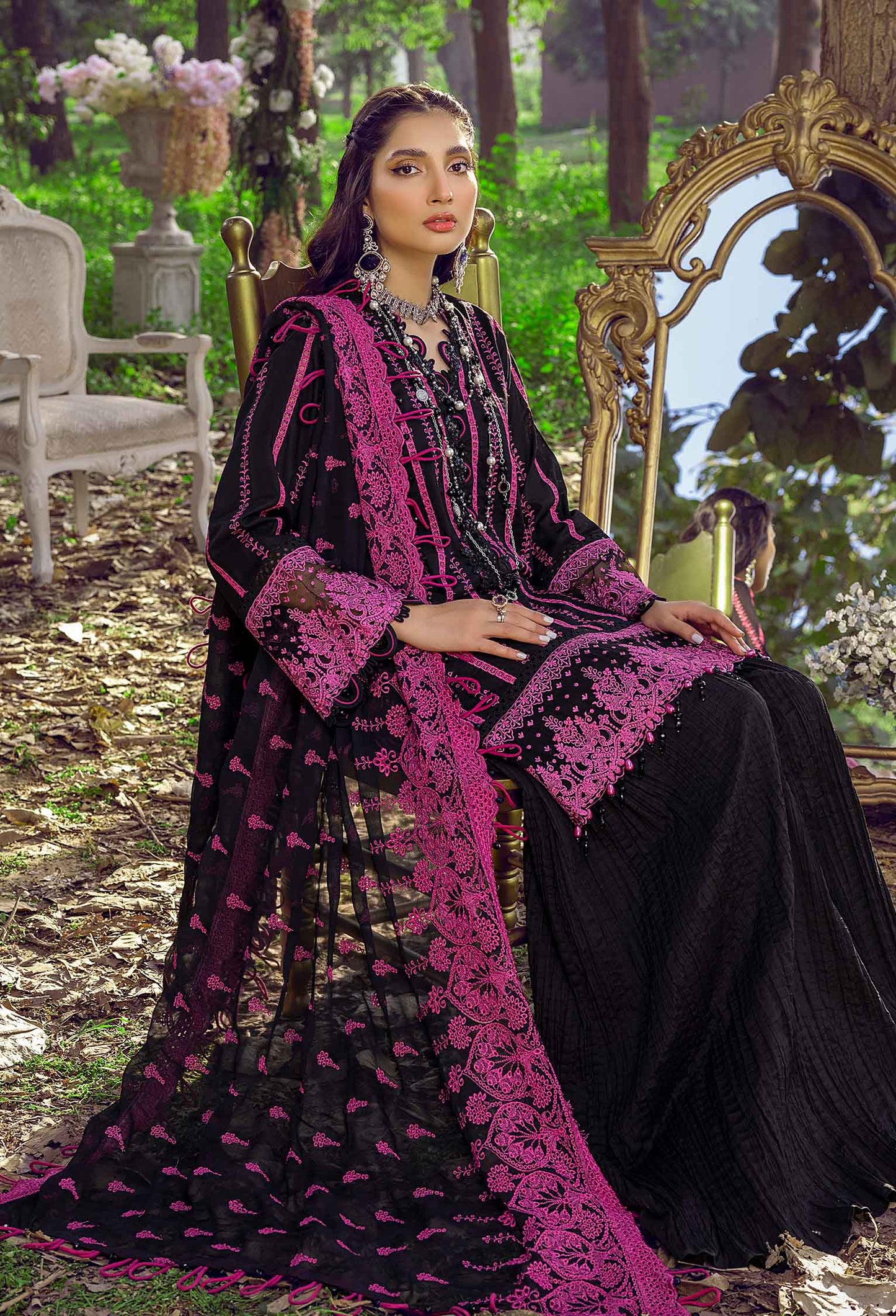 Margaey - Schiffli Embroidered Lawn