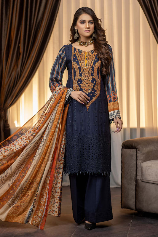 Mirage - Stitched Printed & Embroidered Lawn