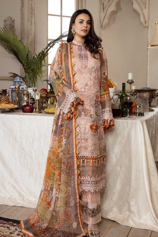 Flame Pea - Exclusive Unstitch lawn