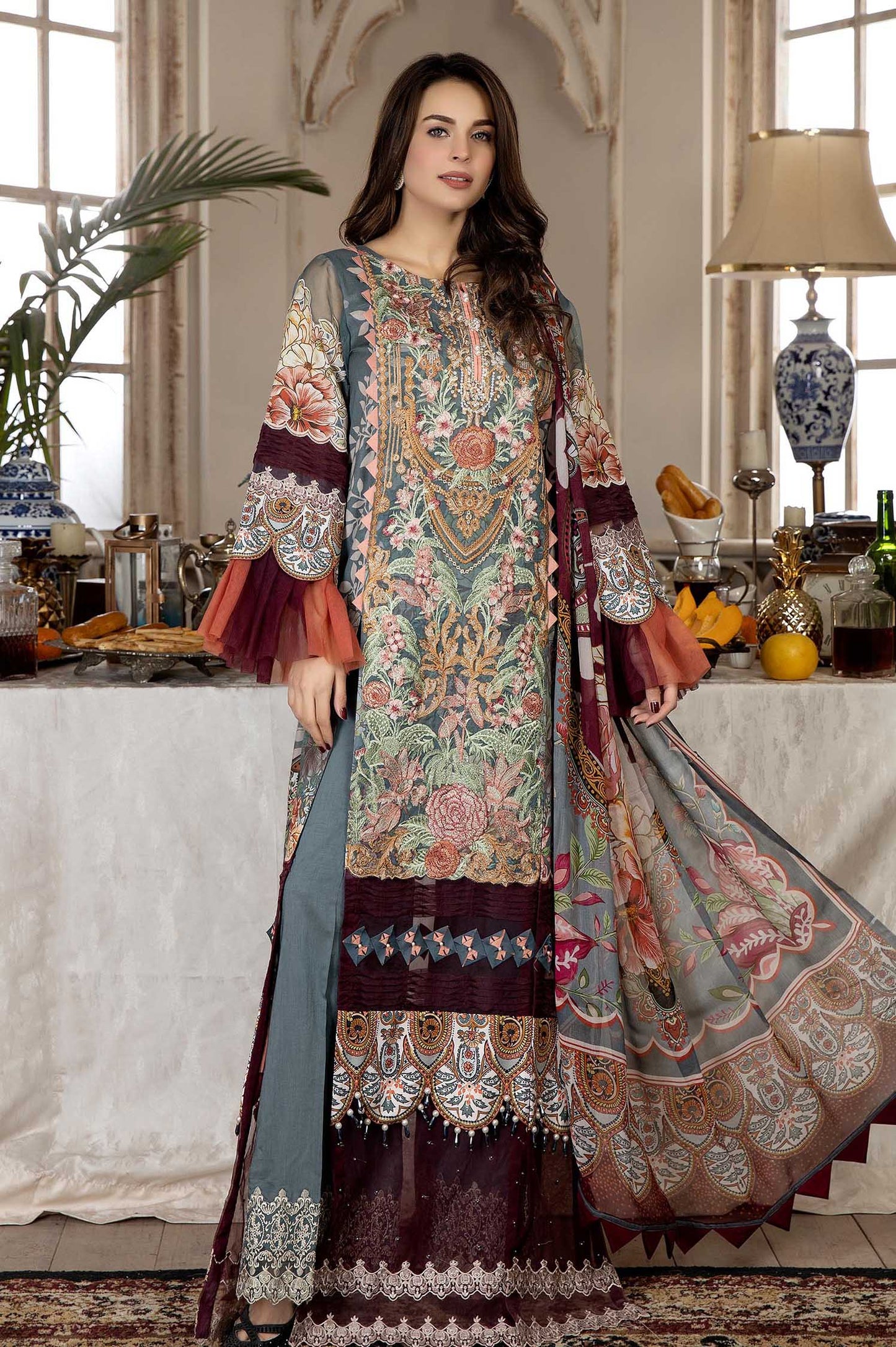 Opium - Exclusive Unstitch lawn