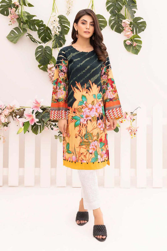 Emerald - Digital Printed Stitched Lawn Kurti