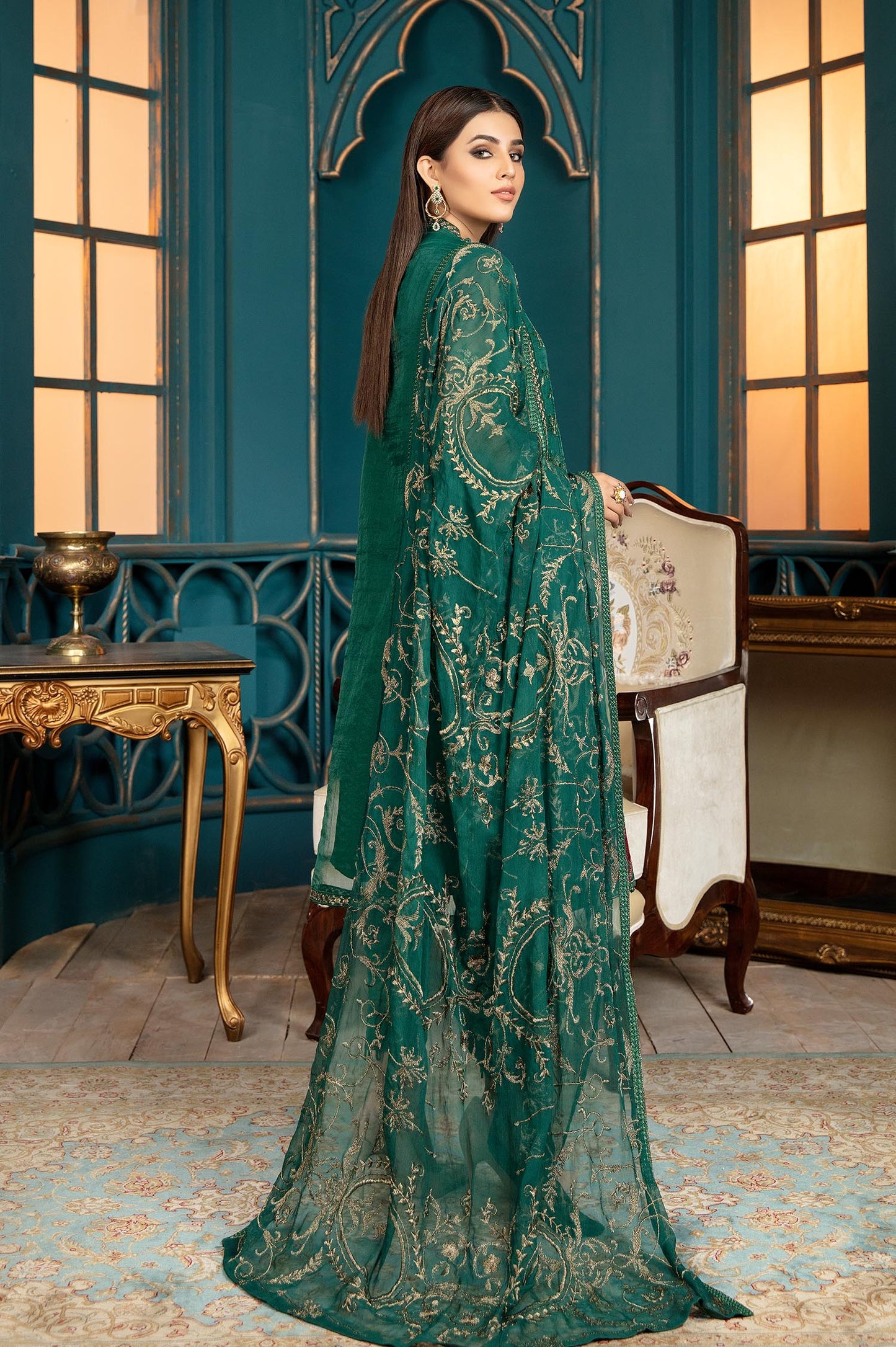 Pine Sage - Luxury Pret 4PC