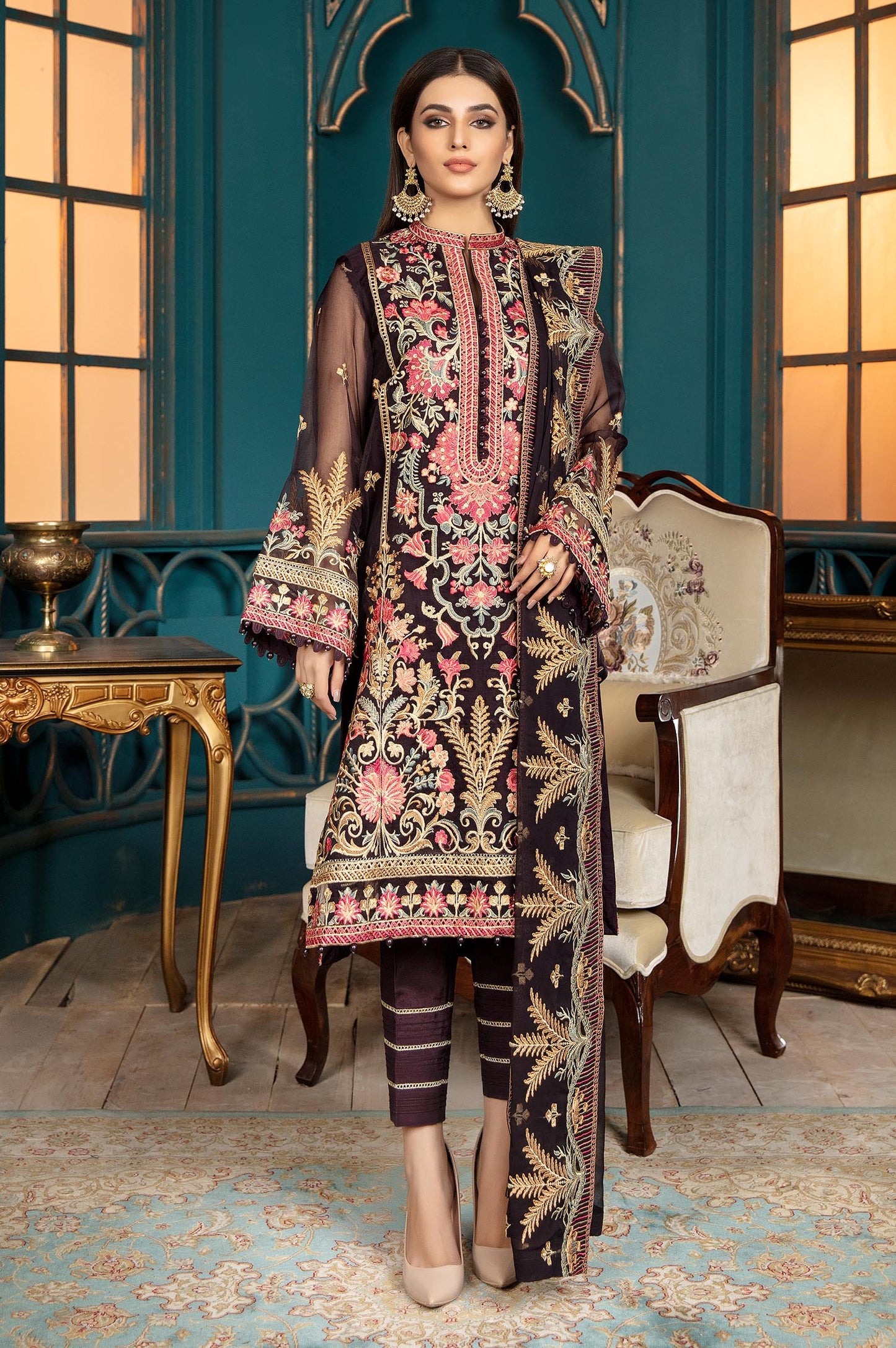 Cedar Wood - Luxury Pret 4PC