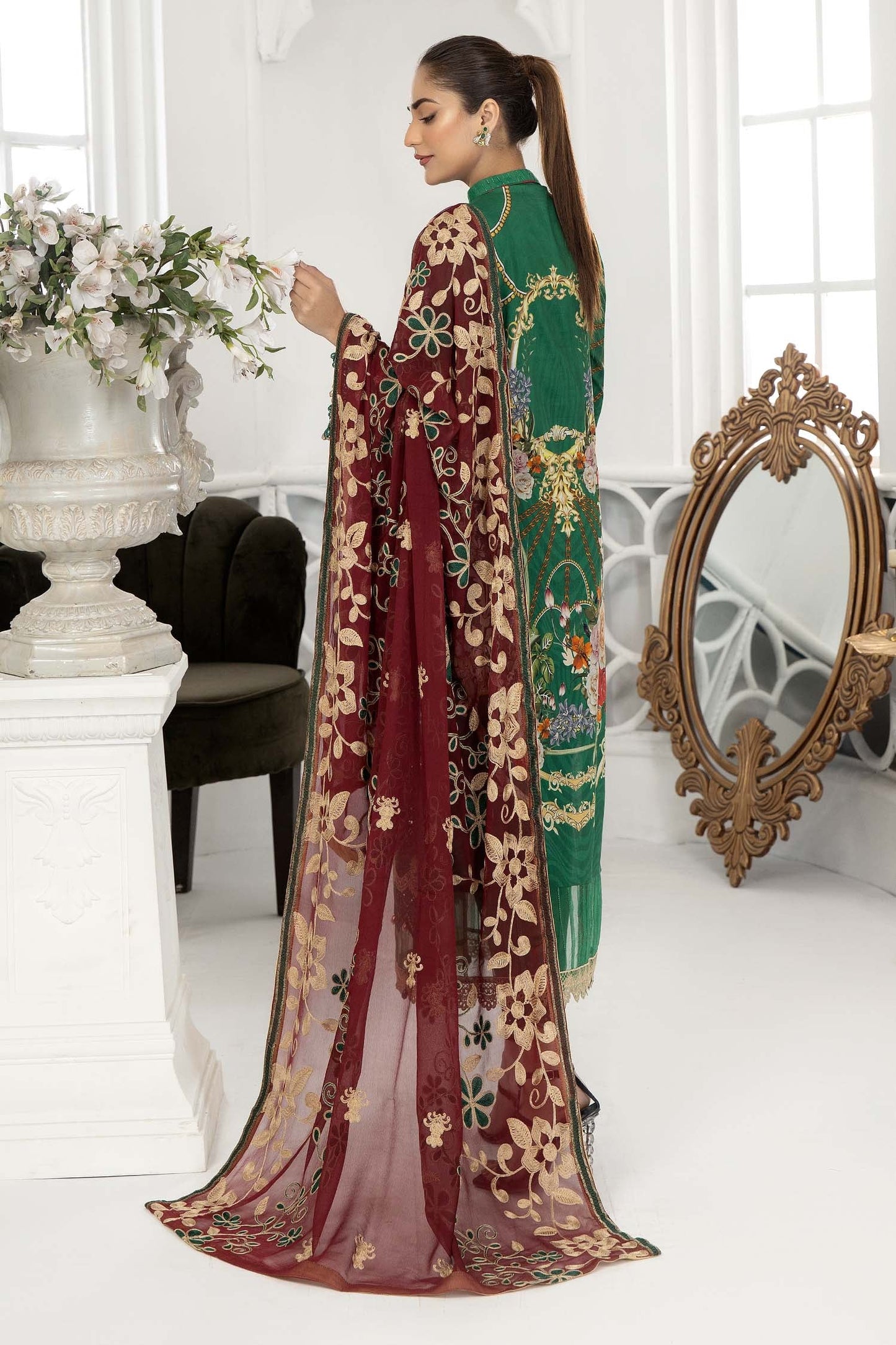 Everglade - Chikankari Lawn 3PC