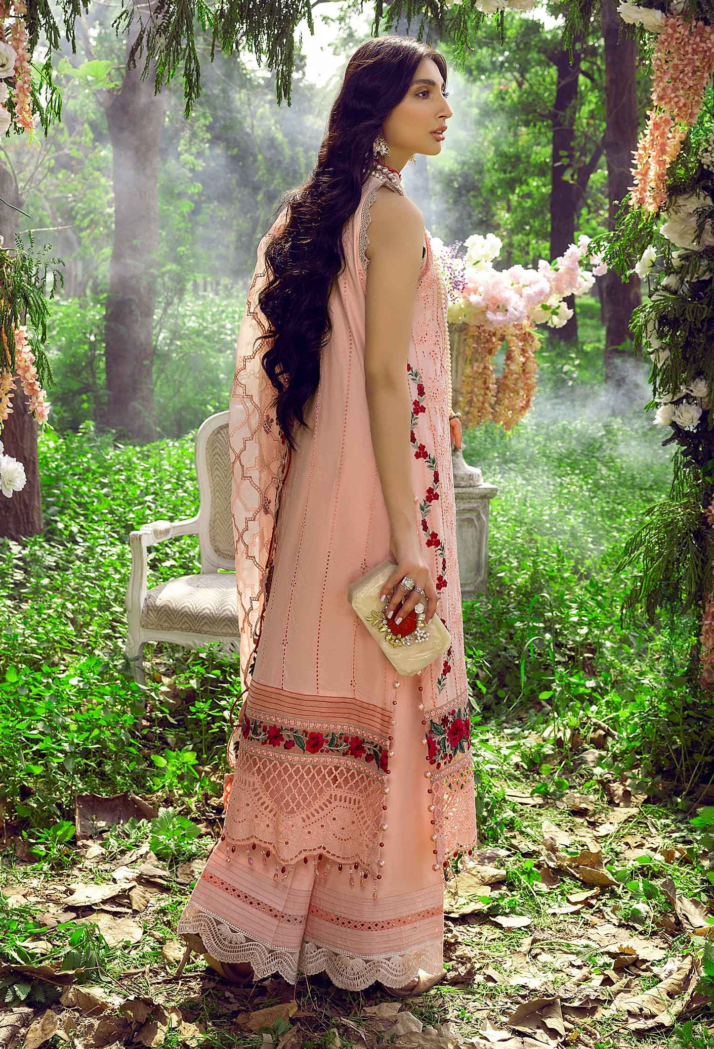 Luna - Schiffli Embroidered Lawn