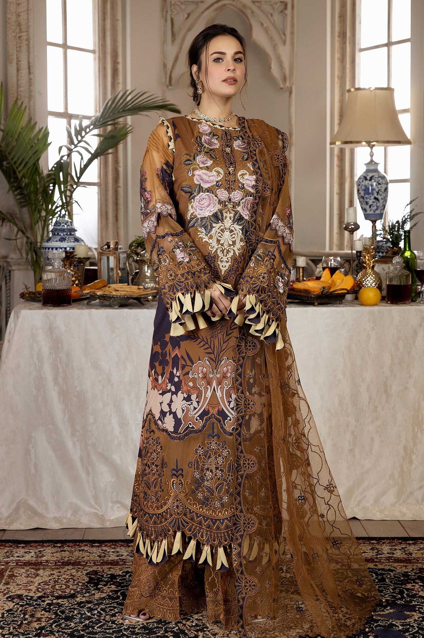 Otter Brown - Exclusive Unstitch lawn