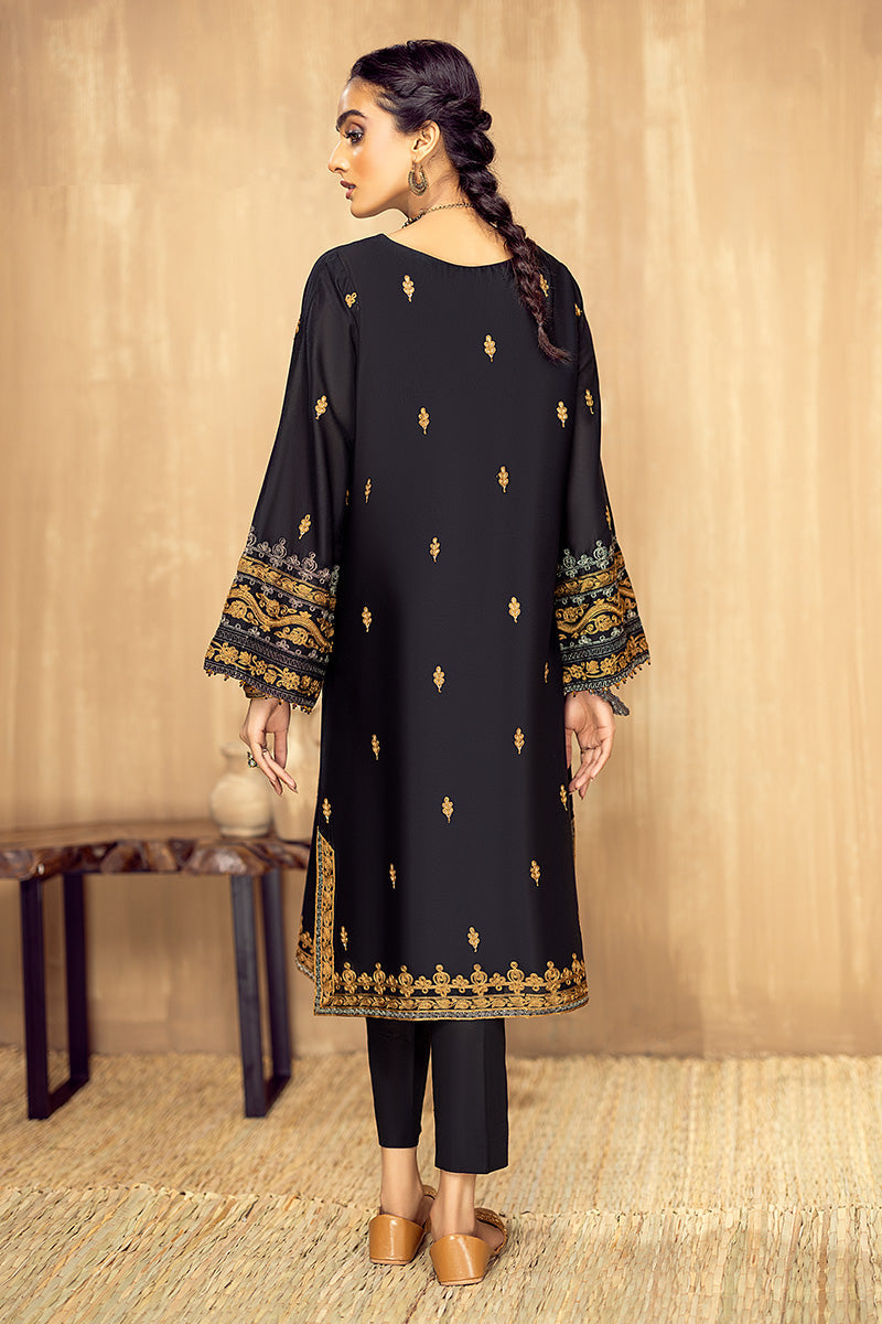 Golden Pitch - Stitched Embroidered Lawn 2PC