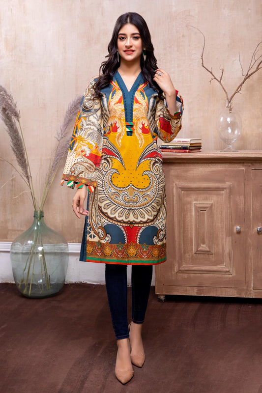 Gamboge - Stitch kurti