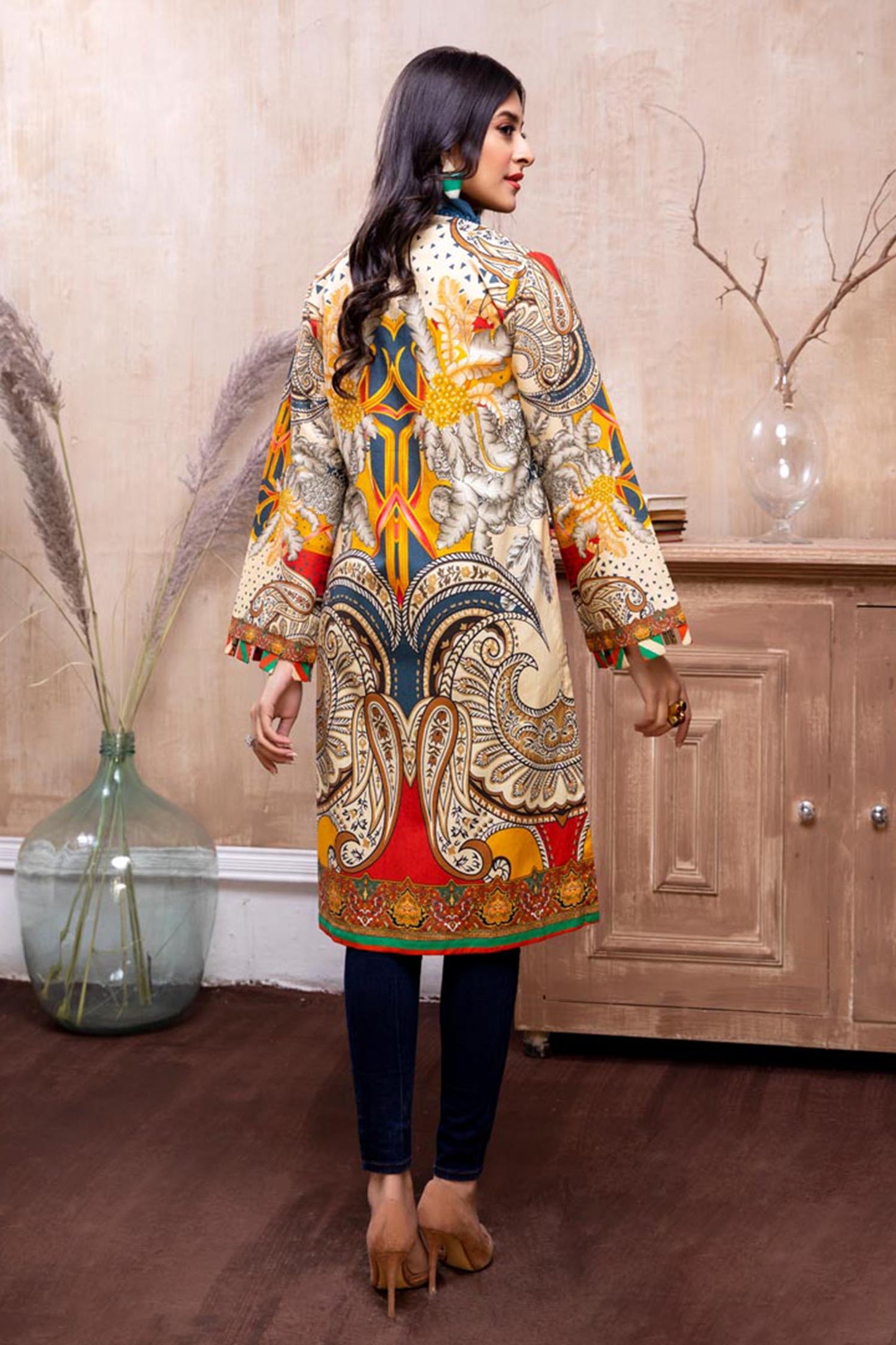 Gamboge - Stitch kurti