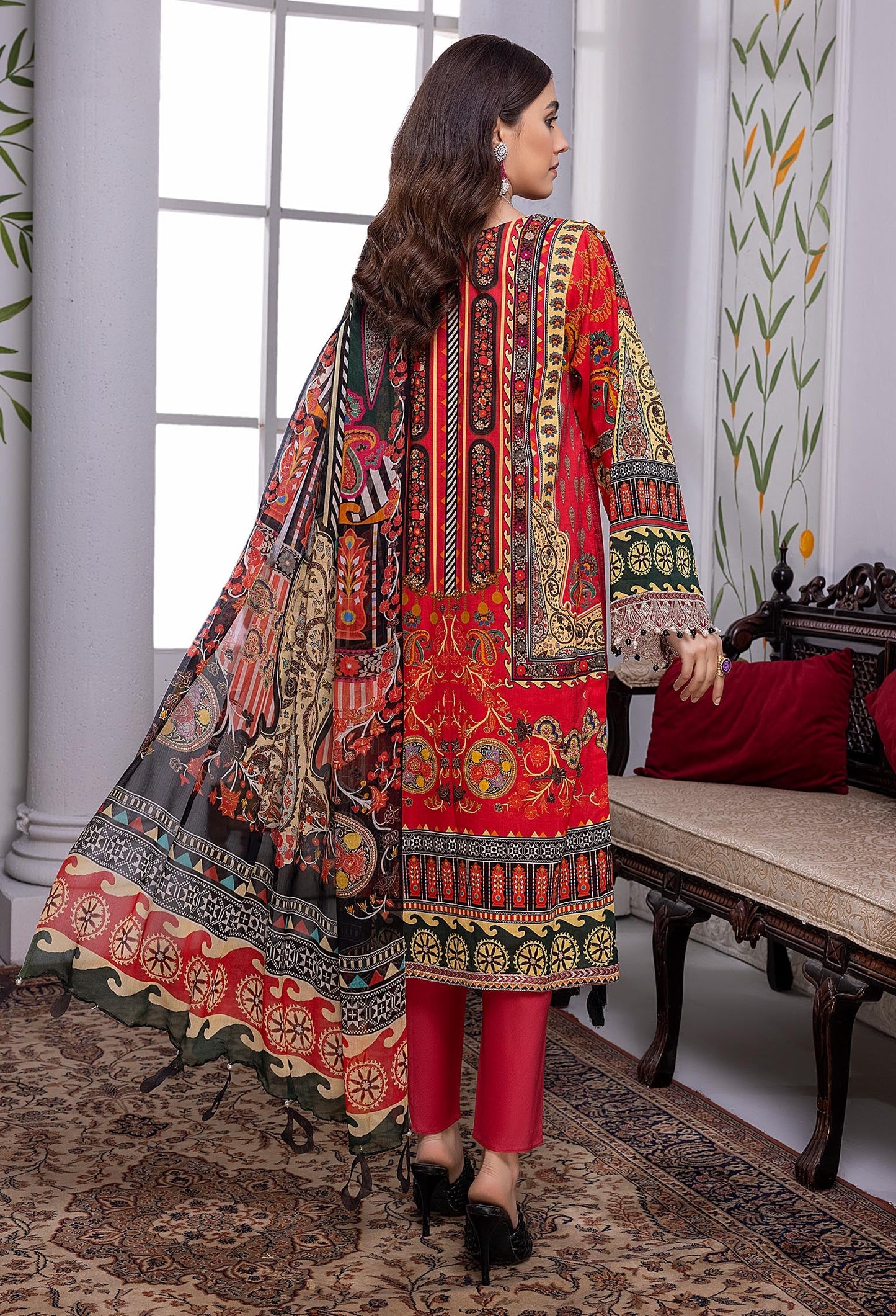 Glory Rose - Embroidered Chikankari Lawn 3PC