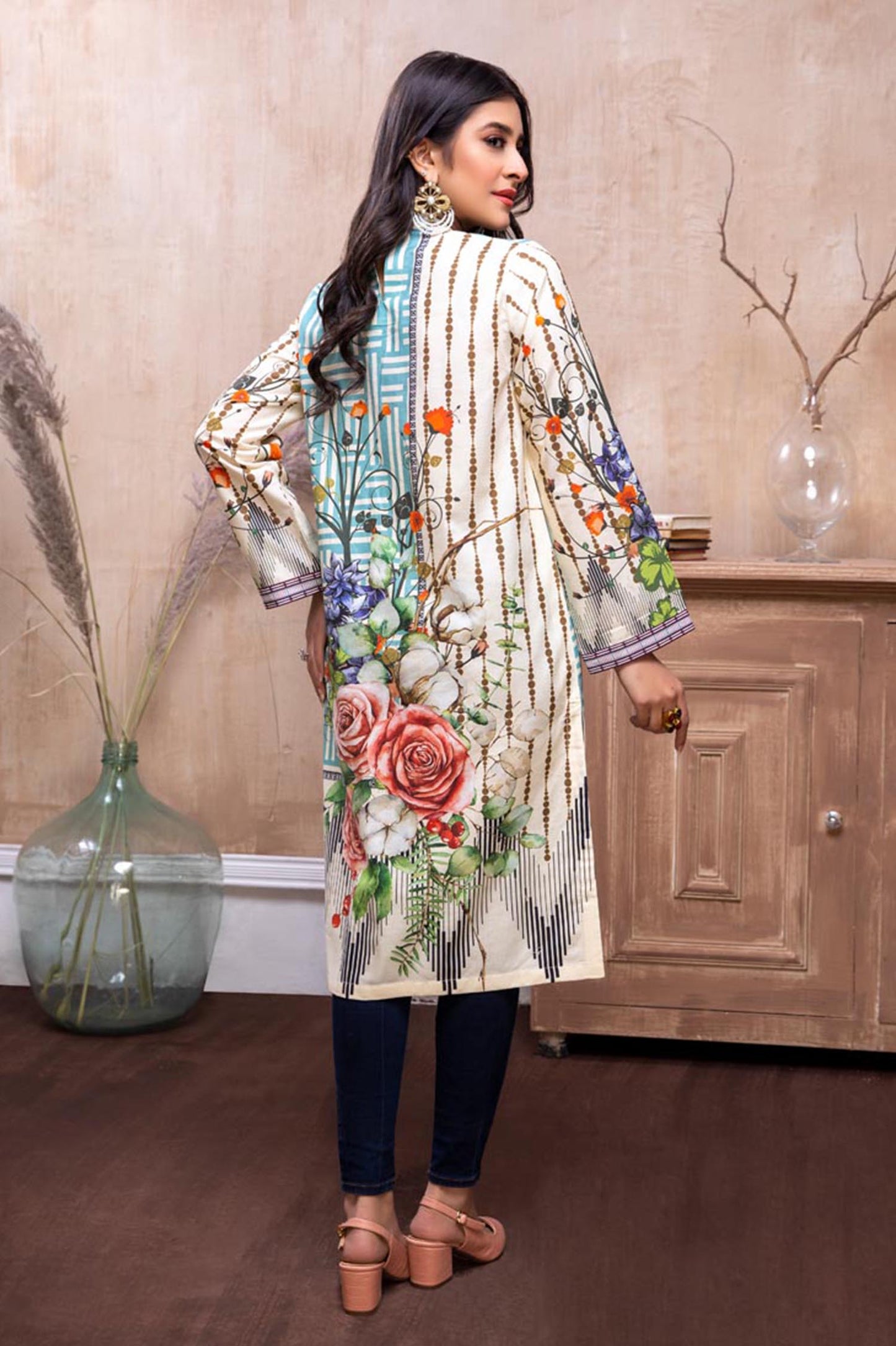 Jagged Ice - Stitch kurti