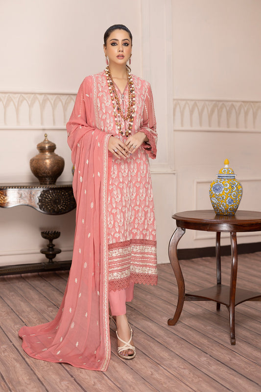 Frishia - Embroidered Chiffon Pret 3PC