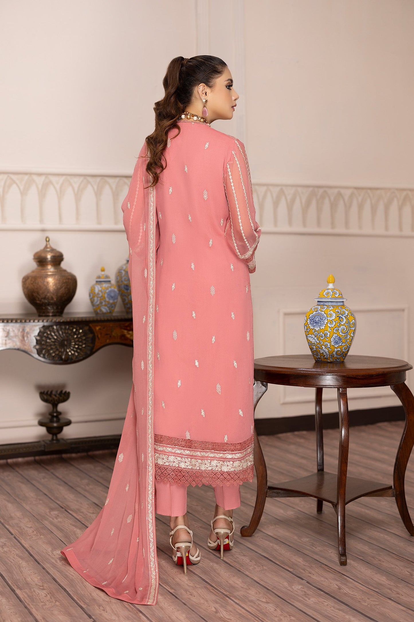 Frishia - Embroidered Chiffon Pret 3PC