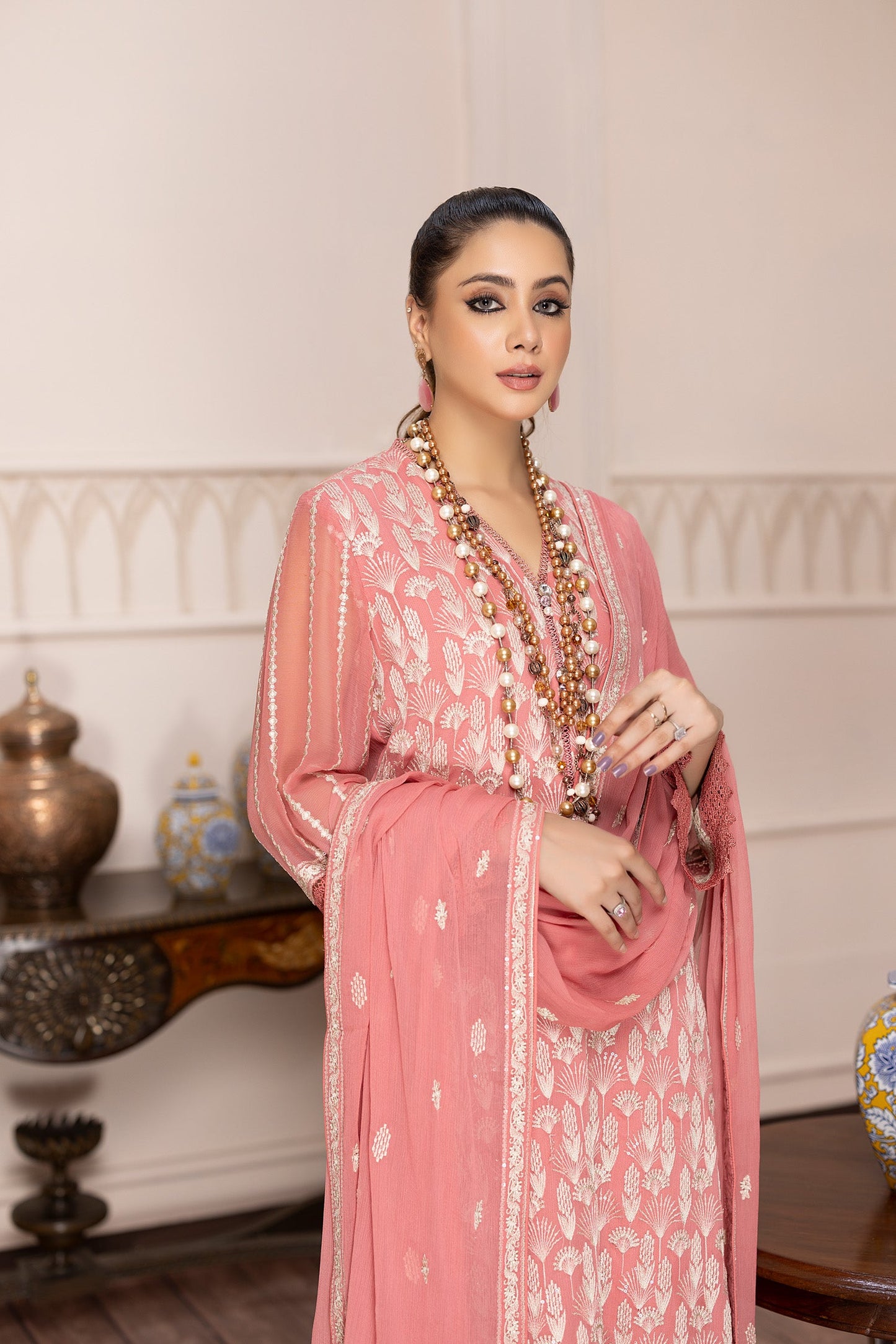 Frishia - Embroidered Chiffon Pret 3PC