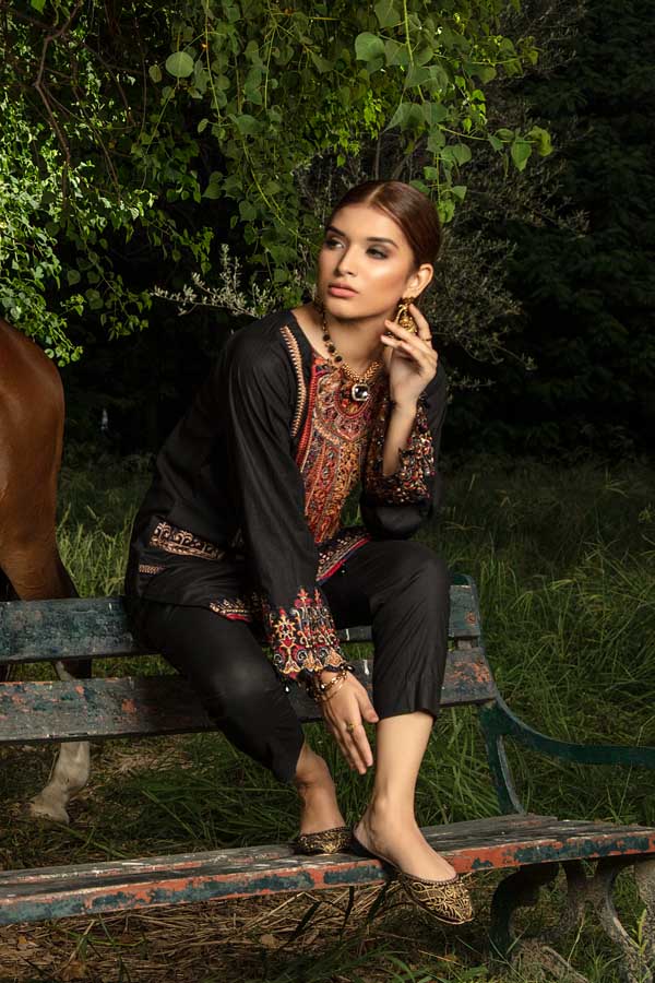 Blond Black - Stitched Kurti