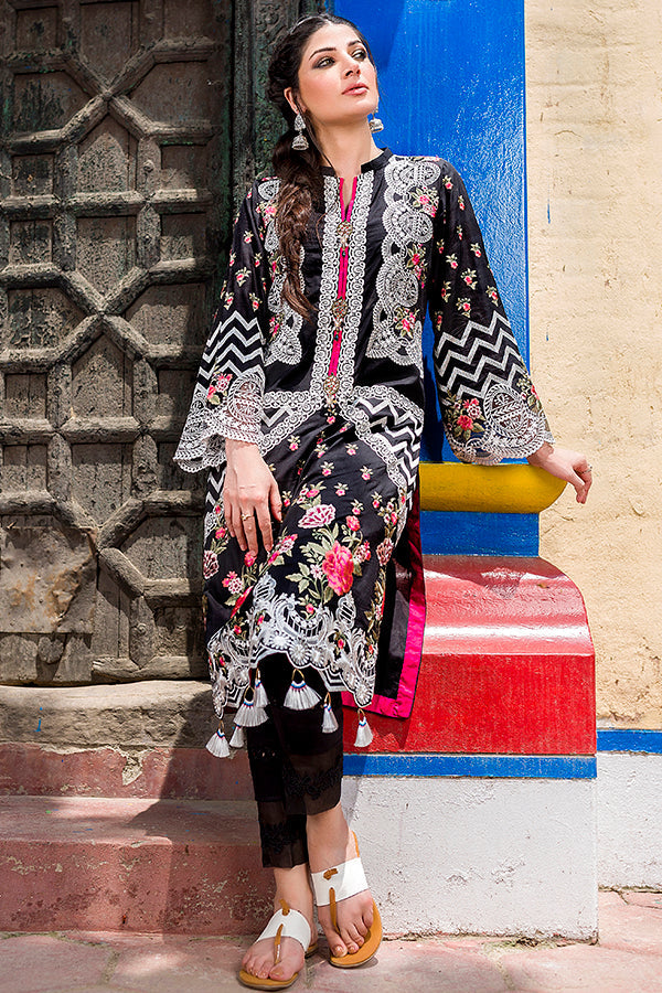 Dendritic - Embroidered Lawn 2PC Unstitched