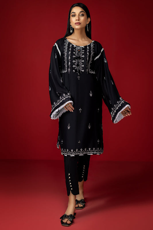 Coleber A - Embroidered Lawn 2PC