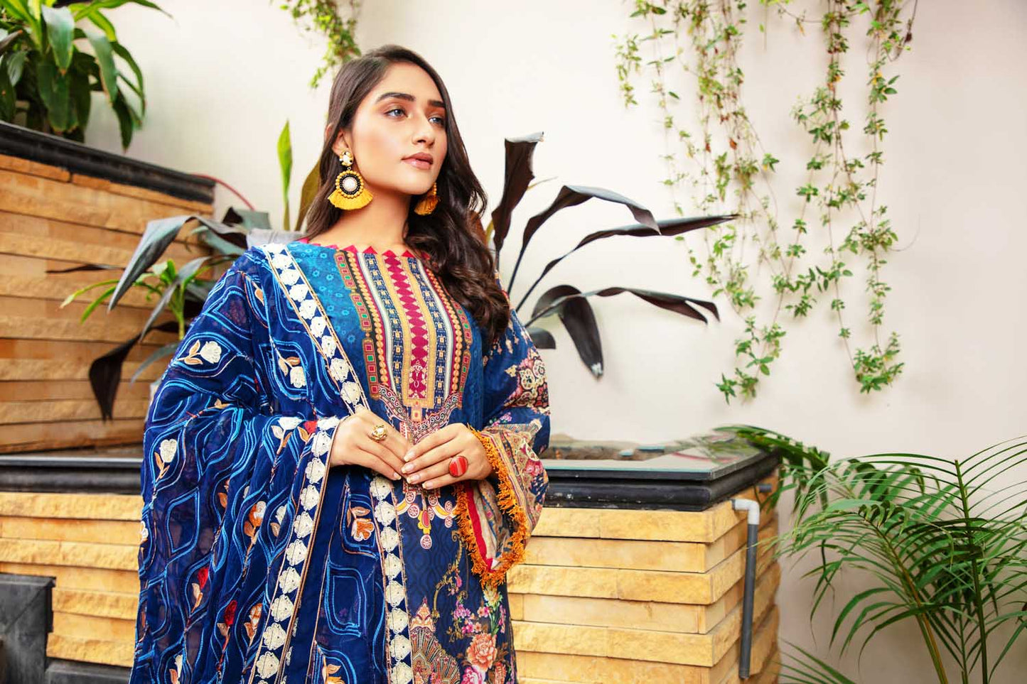 Exquisite - Digital Printed & Embroidered Lawn 3PC