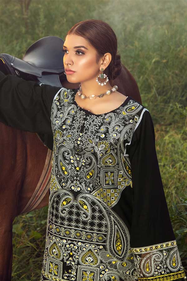 Deceitful Black - Stitched Kurti