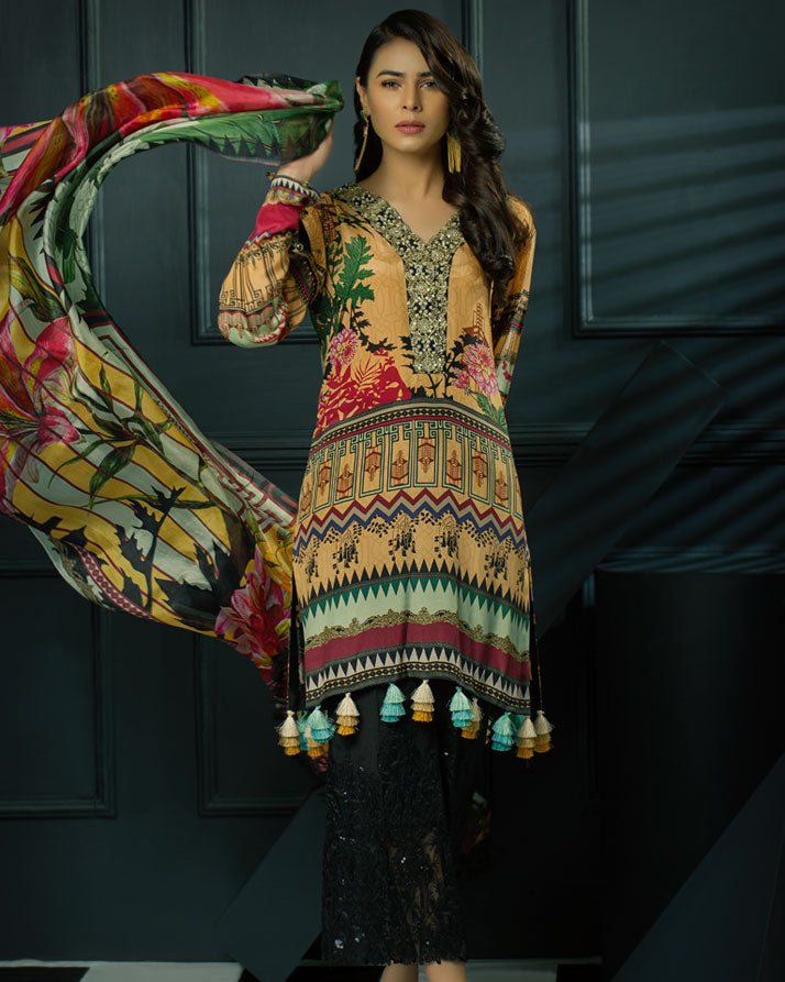 CHROMATIC BEAT PURE SILK