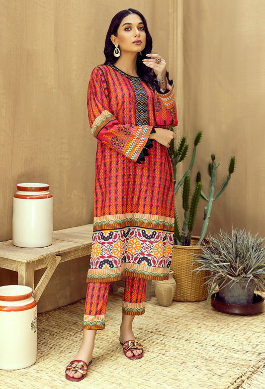 Carmine - Lawn 2PC Pret