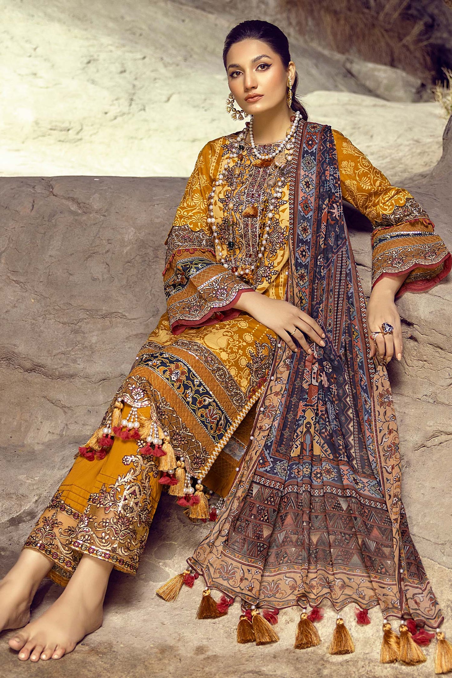 Meteor - Exclusive Unstitch Lawn