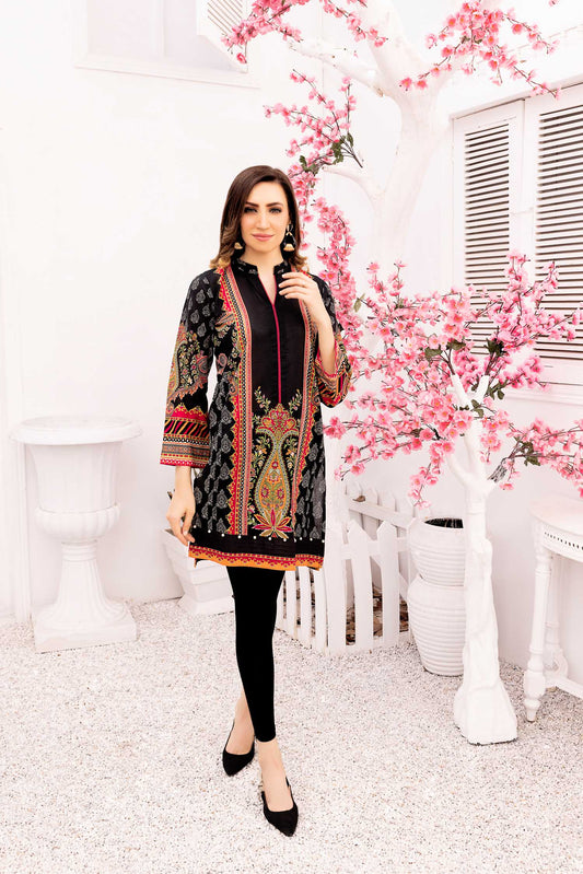 Clode - Digital Printed Stitched Lawn Kurti