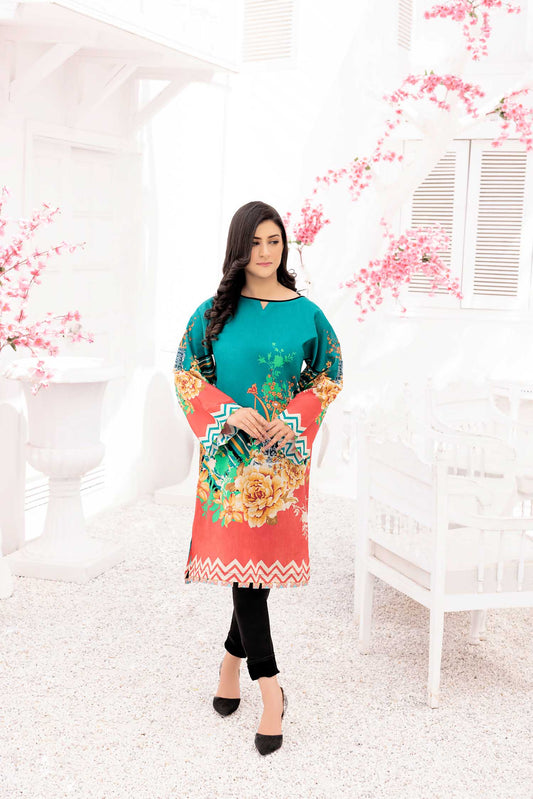 Hist - Digital Printed Stitched Lawn Kurti