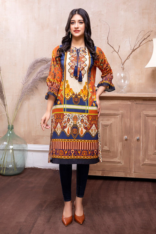 Dutch Hydrangea - Stitch kurti